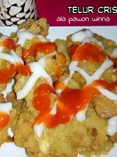 Foto resep 54. Telur Crispy kriuk.
