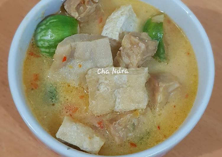 Resep Sayur pedas ikan asin tahu tempe yang Enak Banget