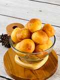 Bola Donat Keju Bawang Putih (Garlic Cheese Doughnut)