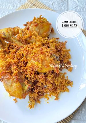 Foto resep Ayam Goreng Lengkoas Empuk (Bumbu Kering dan Sedikit Minyak)