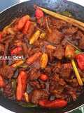 Oseng Mercon Daging Sapi