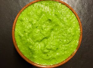 Una foto de Salsa Canaria Verde