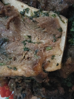 A picture of Mutton fried.
