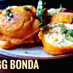 A picture of Egg bonda|Egg Pakora.