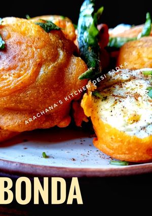 A picture of Egg bonda|Egg Pakora.