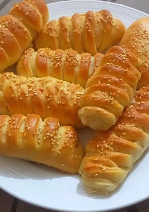 صورة لوصفة مخبوزات بعجينه ال 5 دقائق