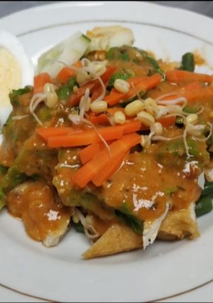 Foto resep Gado-gado Bumbu Simpel