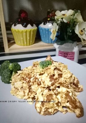 Foto resep Ayam crispy telur asin