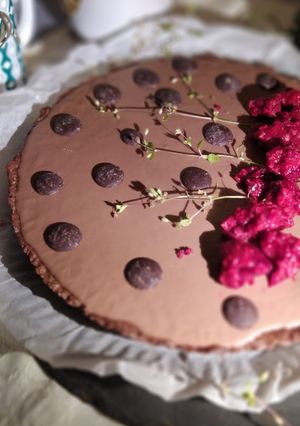 Foto principal de Tartaleta con Panacota de Chocolate