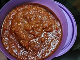 Sambal terasi matang pedas mantap