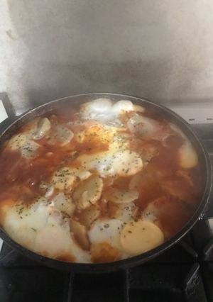 Una foto de Bifes a la criolla