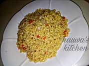 A picture of spicy indomie