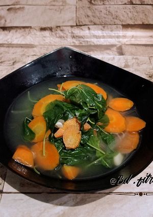 Foto resep Sayur Bayam Wortel