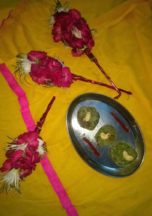 A picture of Hara bhara kabab.
