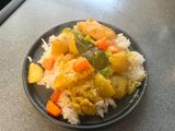 Chicken Curry over Rice