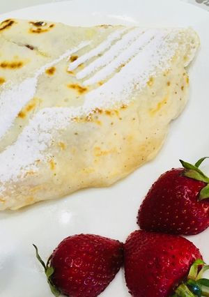 Epres vaníliakrémes palacsinta recept fotója