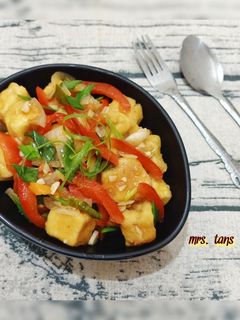 Foto resep Tahu Asam Manis Paprika