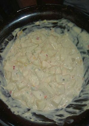 A picture of Potato salad.