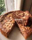 Bánh bông lan cacao hạnh nhân