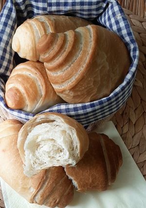 Foto di Panini all'olio sfogliati