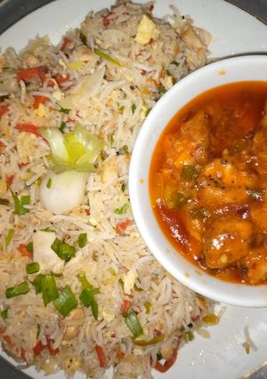 A picture of Chicken Manchurian.