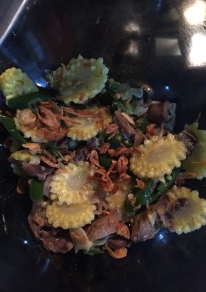 Foto resep Tumis hati ampla jagung muda