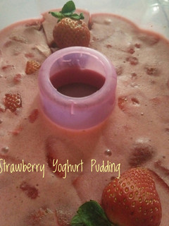 Foto resep Strawberry Yoghurt Pudding #Pr_Recookagarlebihjeli