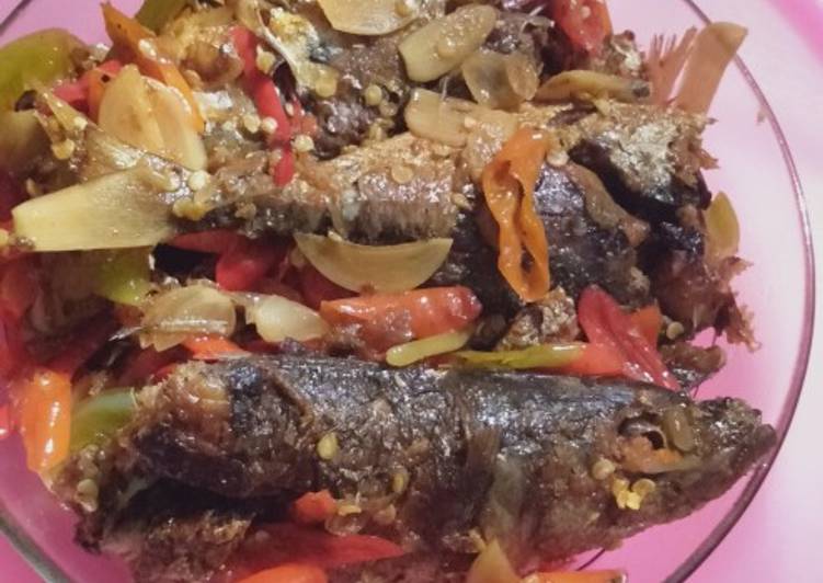 Bumbu Membuat Ikan kembung cabe merah, Enak Banget