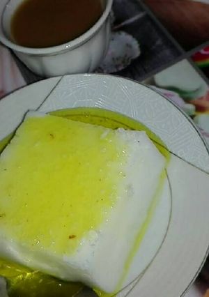 صورة لوصفة قشطه بالعسل 💙