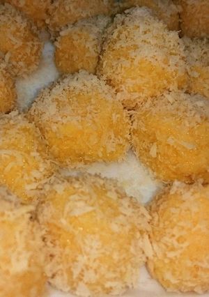 صورة لوصفة كرات جوز الهند 😋