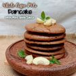 White Coffee Milo Pancake With Mint Apple Caramel Sauce