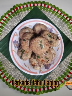 Foto resep Perkedel Tahu Daging