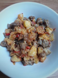 Foto resep Sambal Goreng Daging Kentang (khas Cirebon)