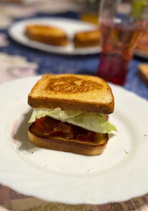 BLT szendvics recept fotója