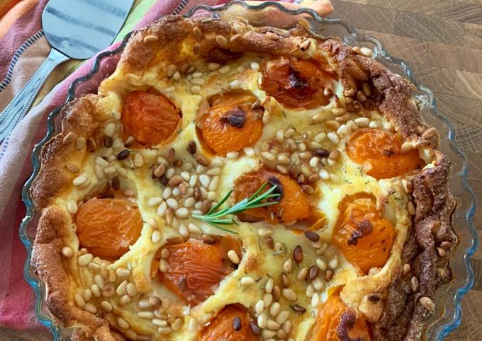 ☆Clafoutis Abricots et Romarin☆