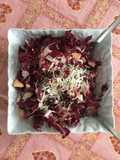 Insalata di radicchio noci e rapa rossa