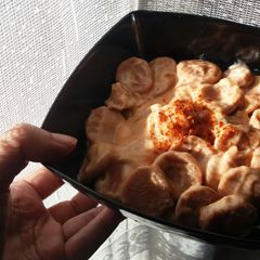 A picture of Sausage Mentai Rice.