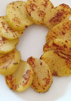 A picture of Crispy potatoes.