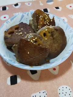 醬燒蓮藕牛肉捲 的食譜成品照片