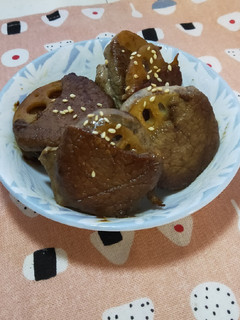 醬燒蓮藕牛肉捲 的食譜成品照片
