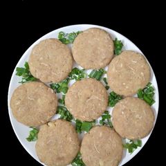 A picture of Chicken and Potato Kebabs.