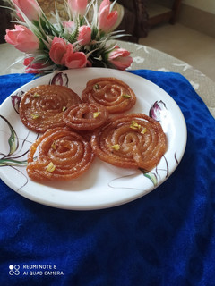 A picture of Juicy Whole Wheat Jalebi Recipe.