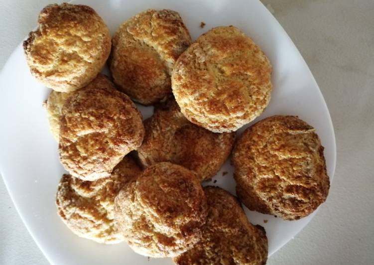 Scones con sabor a limón