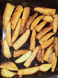 Foto resep Roast sweet potato / ubi panggang 🥔🔥