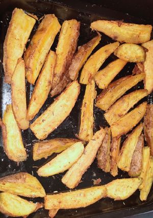 Foto resep Roast sweet potato / ubi panggang 🥔🔥