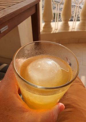 A picture of Vodka 🧊 balls.