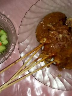 Foto resep Sate jamur tiram saus kacang
