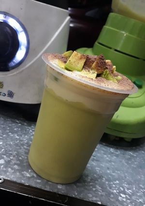 Foto resep Avocado thai whipped cream homemade 😍😍