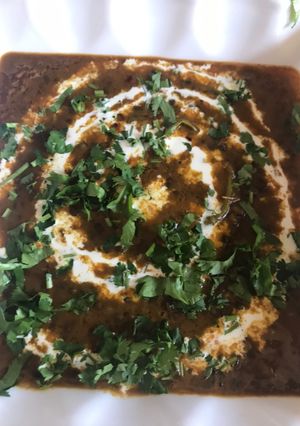 A picture of Daal makhni.