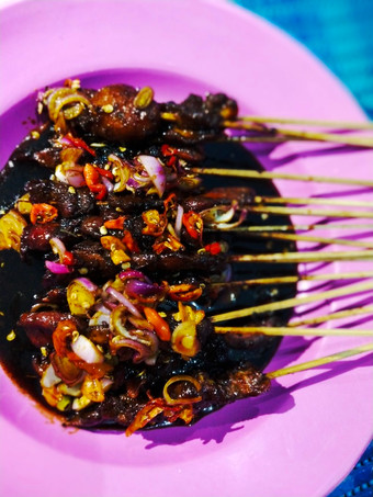Cara Membuat Sate Ayam Bumbu Bawang Kecap Irit Untuk Jualan